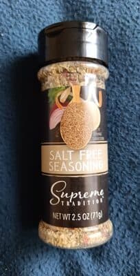 Supreme Tradition, Salt Free Seasoning