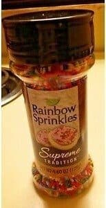 Supreme Tradition, Rainbow Sprinkles