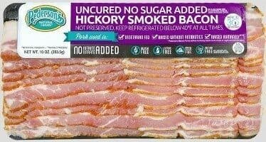 Hickory Smoked No Sugar Added Uncured Bacon
