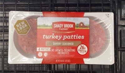 Shady Brook Farms Savory Seasoned Turkey Patties