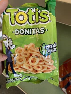 Donitas Wheat Snacks, Salt & Lime