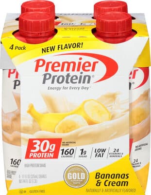 Bananas & Cream High Protein Shake
