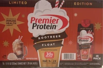 Root beer float