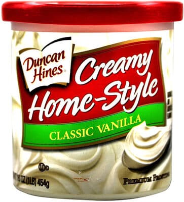 Creamy Vanilla Flavored Frosting