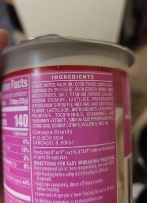 Creamy Cream Cheese Flavored Frosting