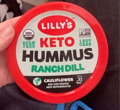 Ranch Dill Organic Keto-Cauliflower Hummus