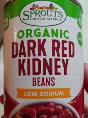 Dark red kidney