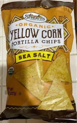 Organic Yellow Corn Chips