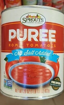 Roma Tomatoes Puree
