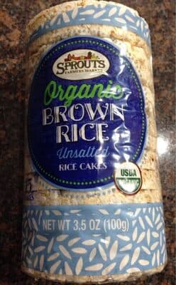 Sprouts Organic Brown Rice Cakes