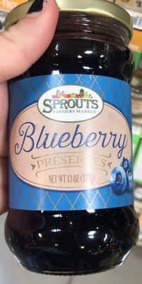Blueberry preserves