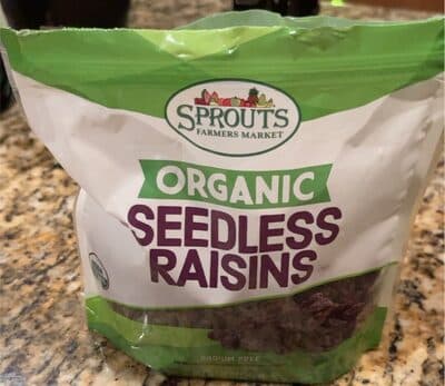 Organic Seedless Raisins