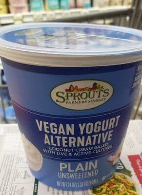 Vegan Yogurt Alternative Plain Unsweetened