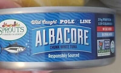 Wild Caught Albacore Chunk White Tuna