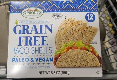 Grain free taco shells