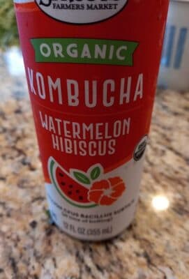 Sprouts Organic Kombucha (Watermelon Hibiscus)