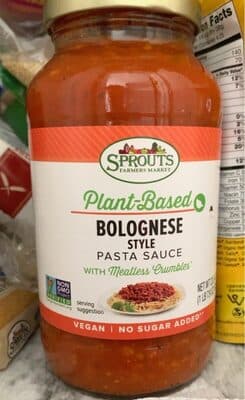 Plant Based Bolognese