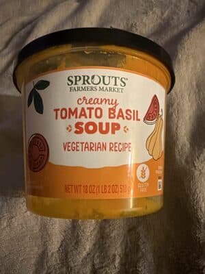 Creamy Tomato Basil Soup