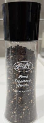 Black Peppercorn Grinder