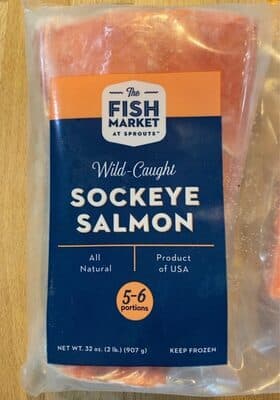 Wild caught Sockeye Salmon