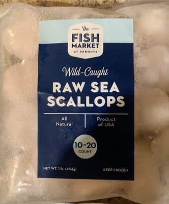 Wild Caught Raw Sea Scallops
