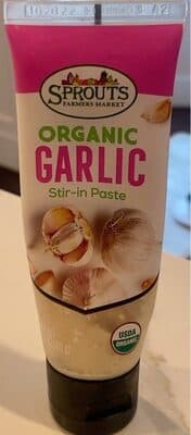 Organic Garlic Stir-in Paste