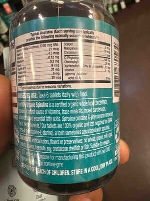 Organic Spirulina
