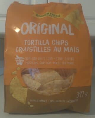 Garden Fresh Gourmet, Kettle Style Salted Tortilla Chips, Original