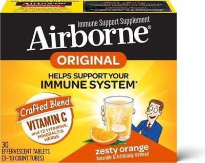 Zesty Orange Effervescent Tablets
