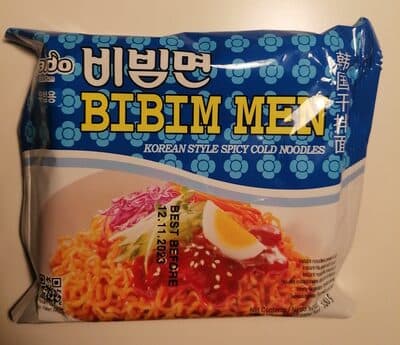 Bibim Men Korean Style Spicy Cold Noodles