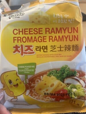 Paldo Cheese Ramyun