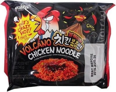 Paldo Volcano Chicken Noodle