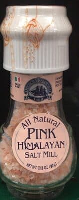 All Natural Pink Himalayan Salt Mill