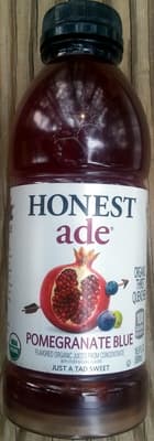 Organic Juice Drink, Pomegranate Blue
