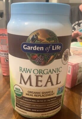 Raw organic meal