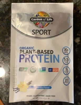 Organic Plant-Based Protein, Natural Bcaas, Glutamine & Glutamic Acid, Probiotics Powder, Vanilla