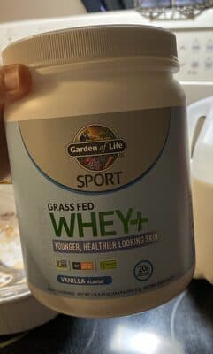 Sport Grass Fed Whey+ Vanilla