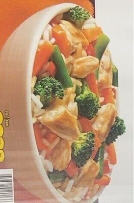 Oven Roasted Chicken Teriyaki Bowls, White Chicken Meat, Rice, Crispy Vegetables & Teriyaki Sauce