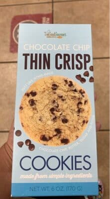 Chocolate chip and crisps cookies