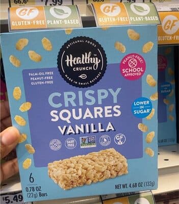 Crispy squares vanilla