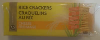 Cheese Rice Crackers