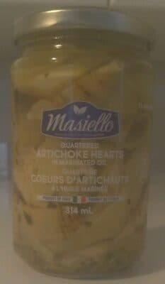 Quartered Artichoke Hearts in Marinated Oil