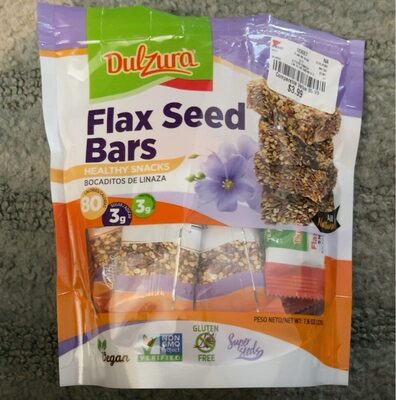 Flax seed bars