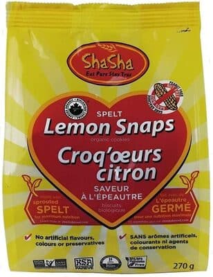 Lemon Snaps Cookies