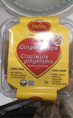 Shasha Ginger Snaps