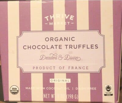 Organic Chocolate Truffles