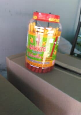 Mango Flavor Straw, Soft Candy with Chilli