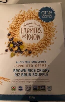 Veganic Sprouted Brown Rice Crisps