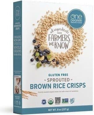 Gluten Free Sprouted Brown Rice Crisps