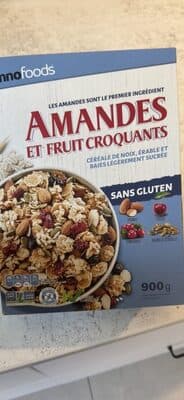 Amandes Et Fruits Croquants